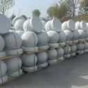 四川 白麻花岗岩石材圆球，石球，挡车球，隔离球，景观石球，风水球等