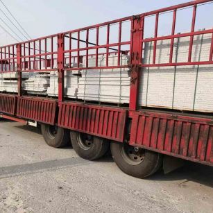 四川 白麻荔枝面外墙干挂，工厂装车日常