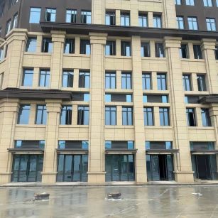 四川 黄金麻花岗岩荔枝面小区外墙干挂