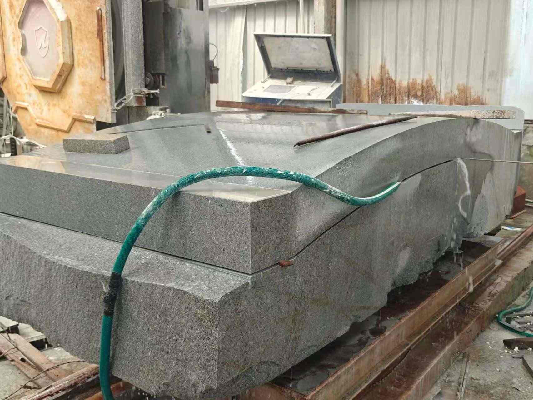 四川 芝麻灰异型加工-拱桥