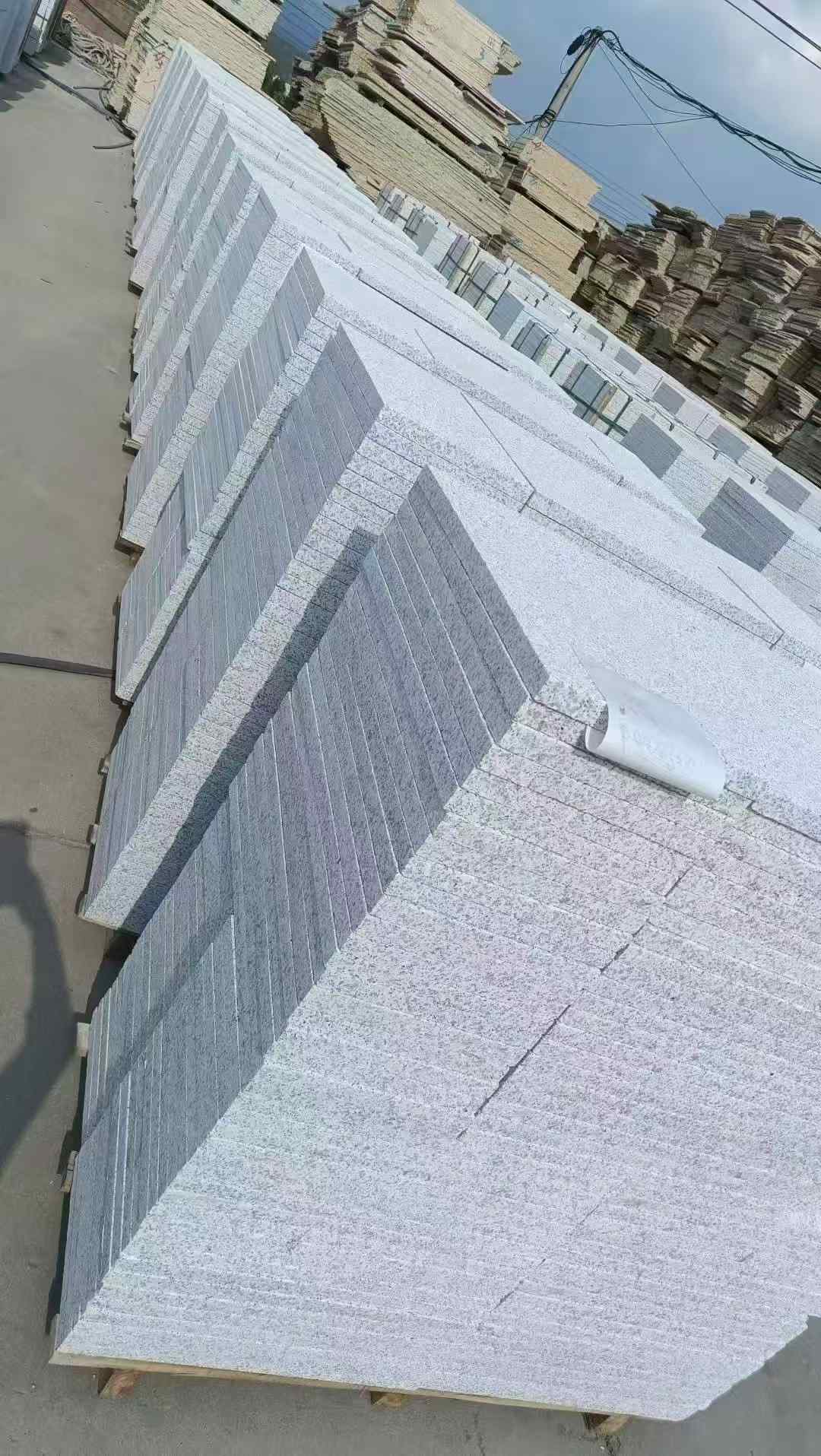 四川 白麻荔枝面花岗岩地铺石