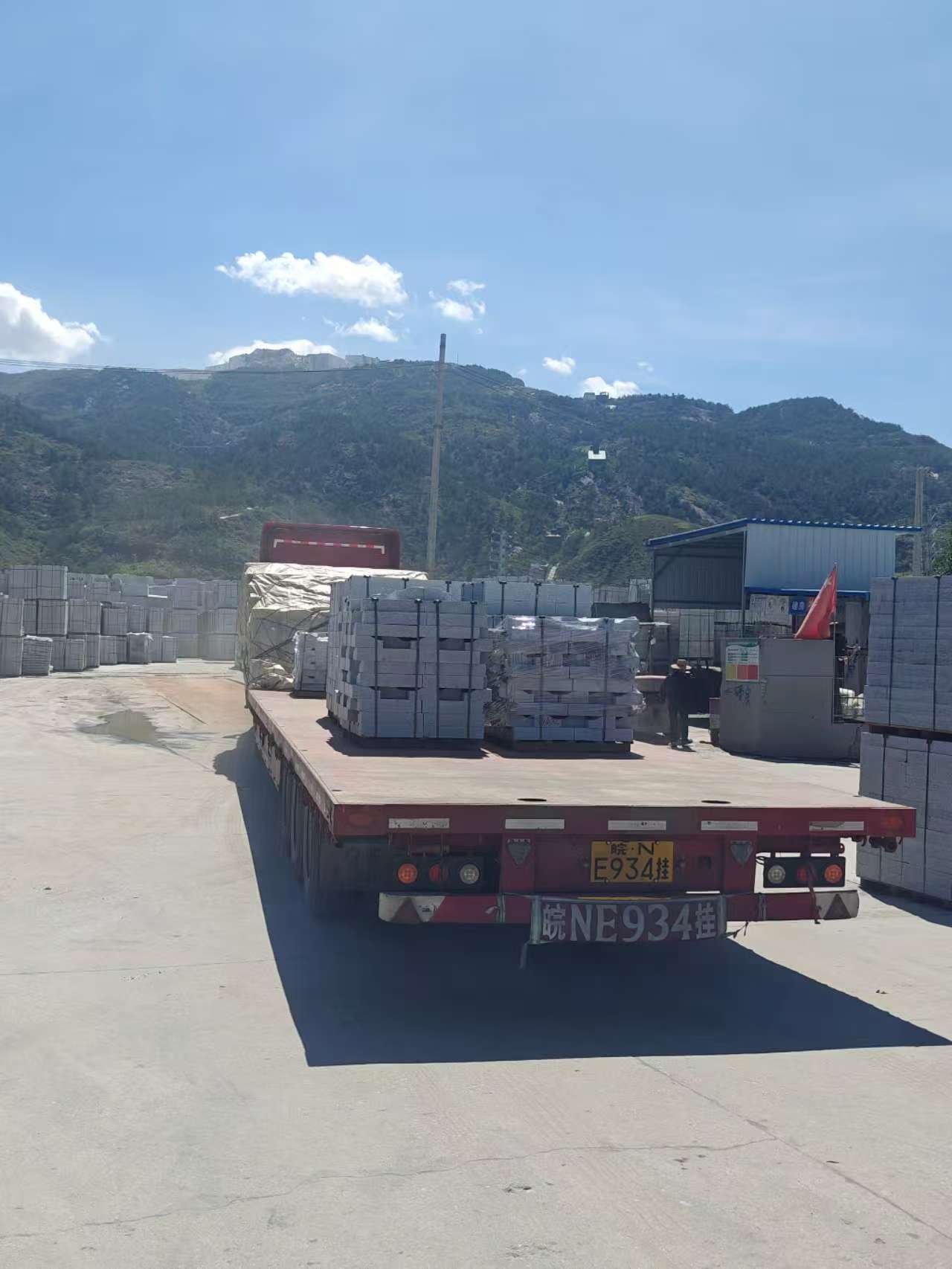 四川 芝麻白仿形路沿石，直形路沿石