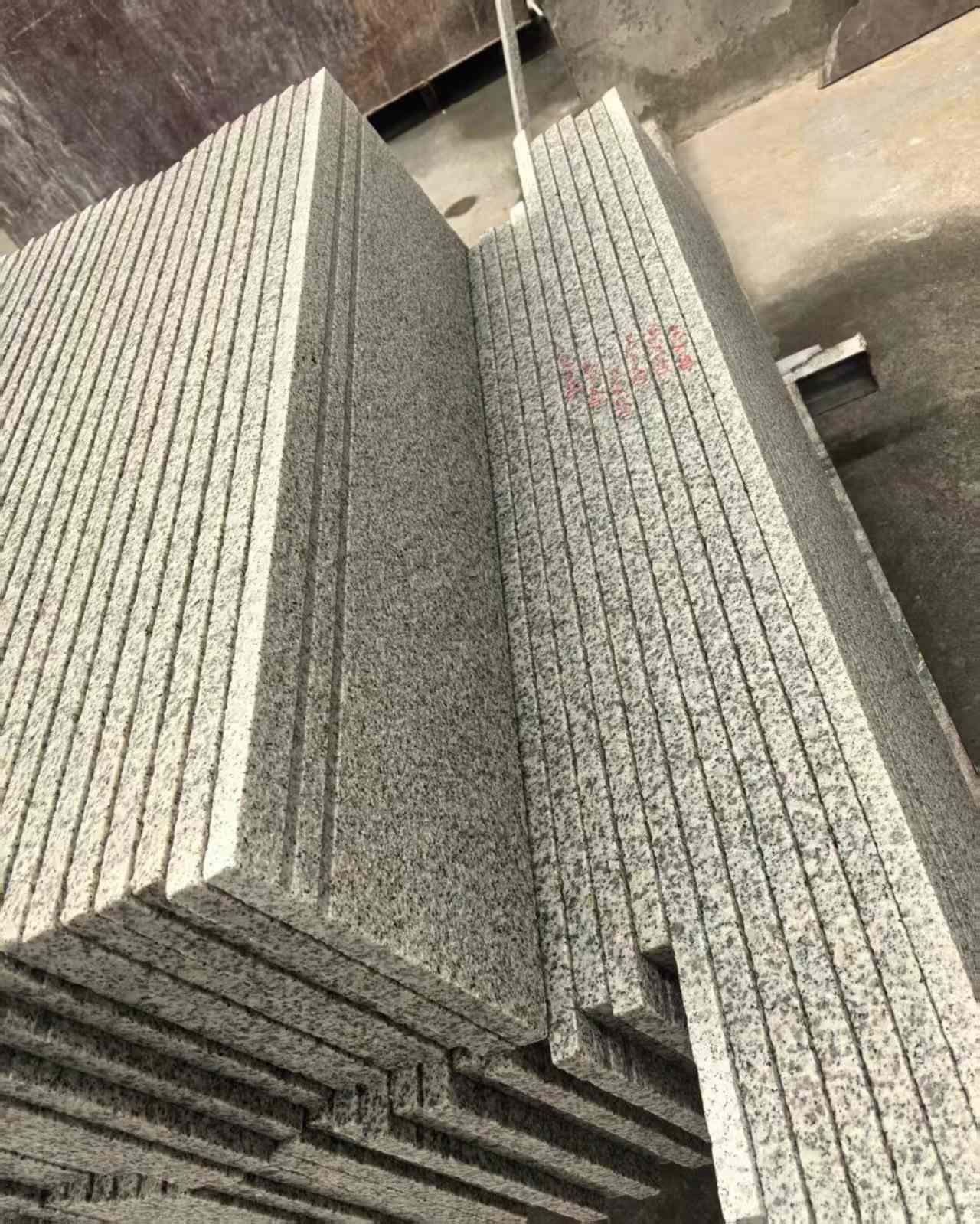 四川 白麻荔枝面花岗岩楼梯踏步