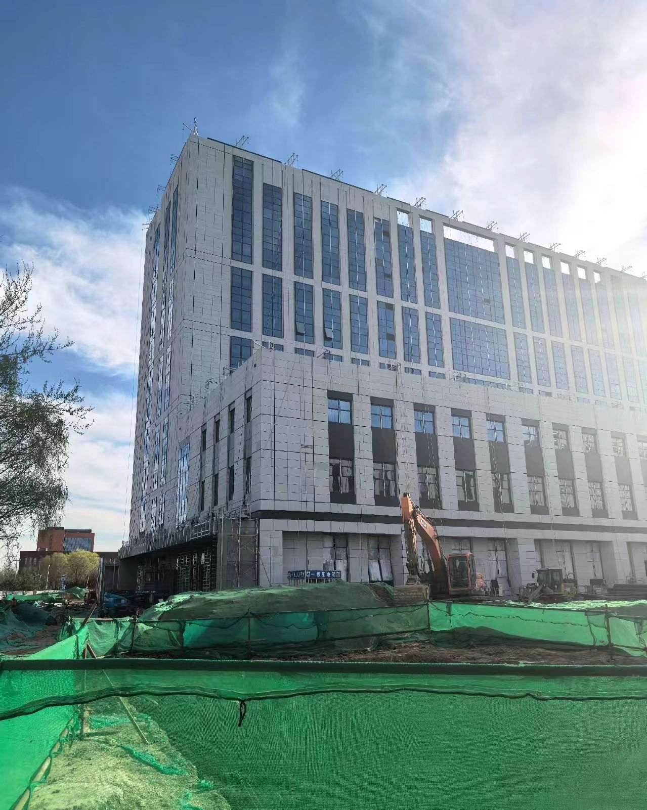 四川 白麻花岗岩石材外墙干挂